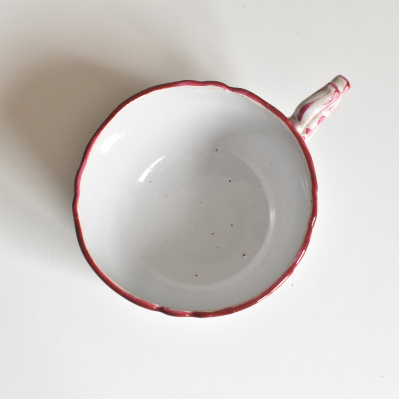 Antique Cup & Saucer St. Clement Emile Gallé Libellule A