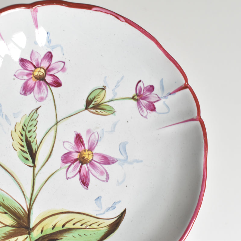 アンティークカップ＆ソーサー サンクレマン エミールガレ Libellule(リベリュル） B