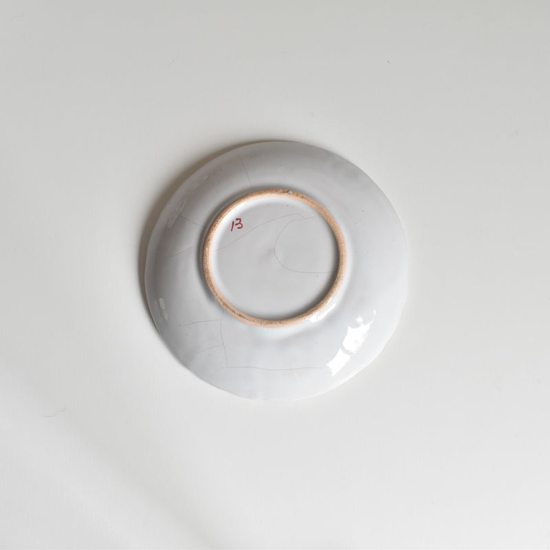 Antique cup & saucer St. Clément Émile Gallé Libellule C