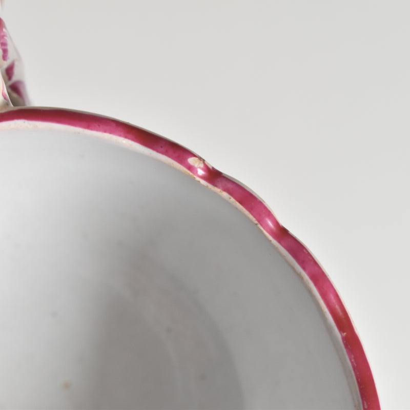 Antique Cup & Saucer St. Clement Emile Gallé Libellule (Dragonfly) D