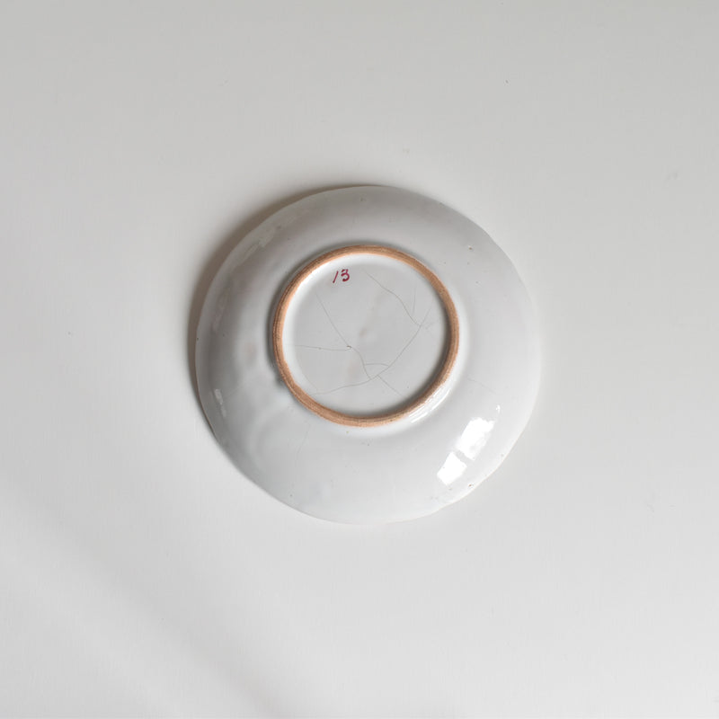 Antique cup & saucer St. Clément Emile Gallé Libellule E
