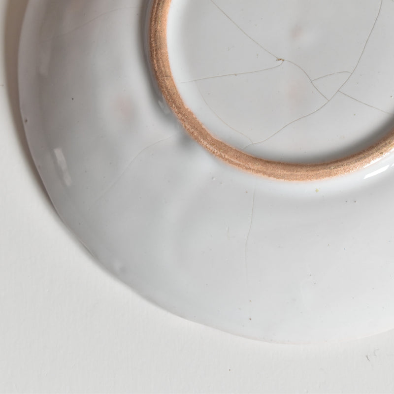 Antique cup & saucer St. Clément Emile Gallé Libellule E