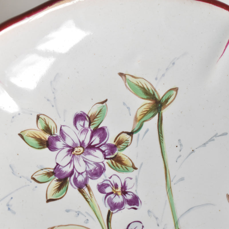 Antique cup & saucer St. Clément Emile Gallé Libellule E