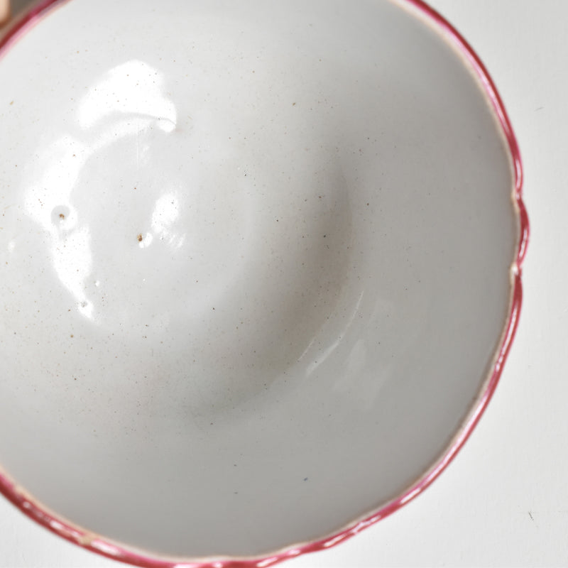 Antique cup & saucer St. Clément Emile Gallé Libellule E