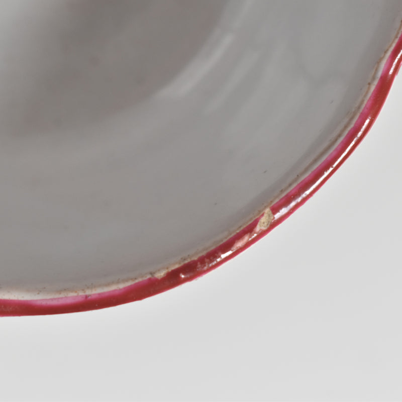 Antique cup & saucer St. Clément Emile Gallé Libellule E