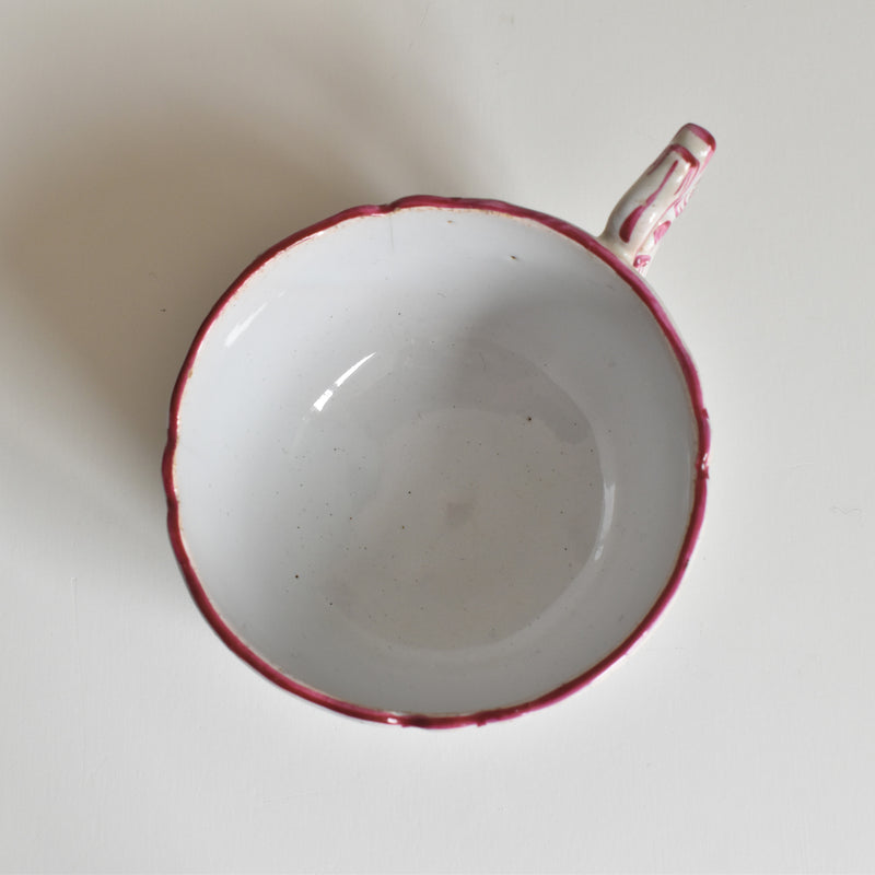 Antique Cup & Saucer St. Clement Emile Gallé Libellule F