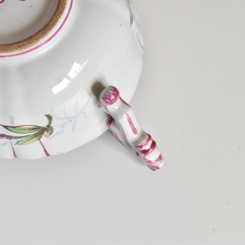 Antique Cup & Saucer St. Clement Emile Gallé Libellule F