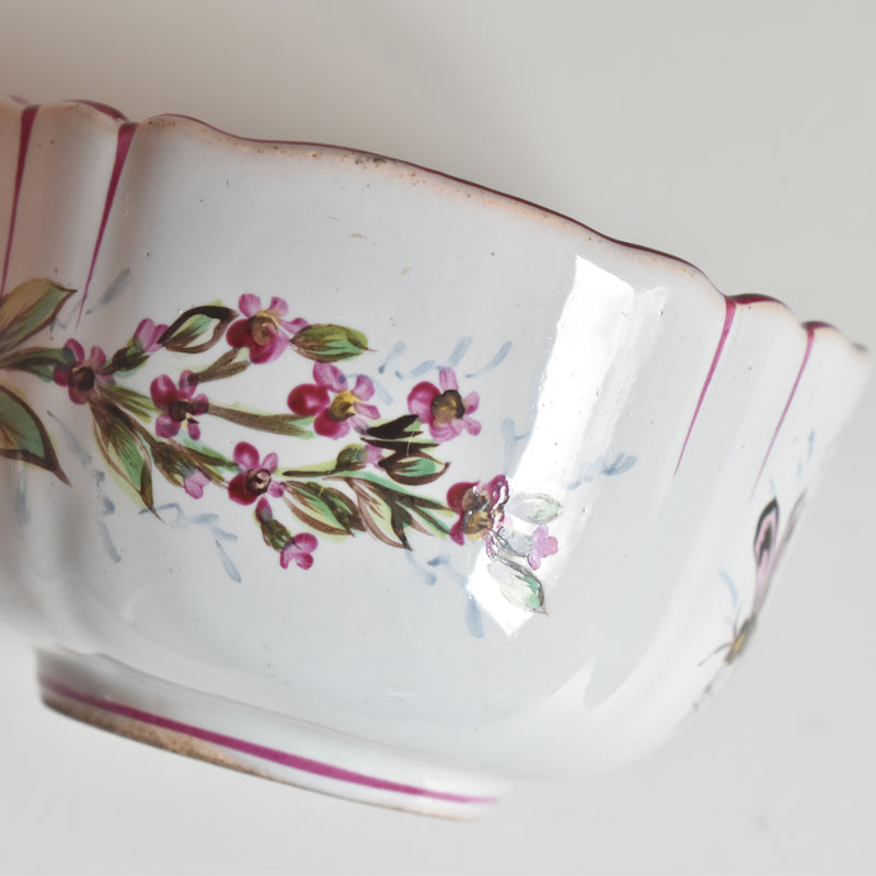 Antique Cup & Saucer St. Clement Emile Gallé Libellule F