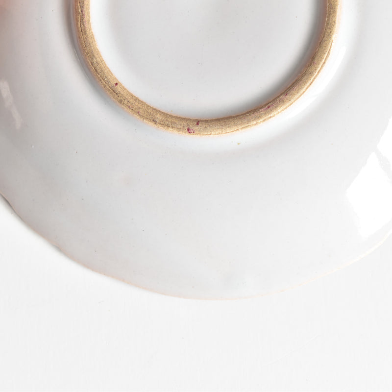Antique saucer Saint-Clément Émile Gallé Libellule A