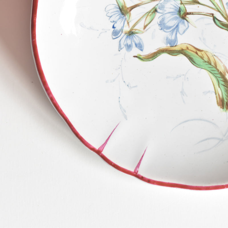 Antique Saucer Saint-Clément Émile Gallé Libellule (Dragonfly) B