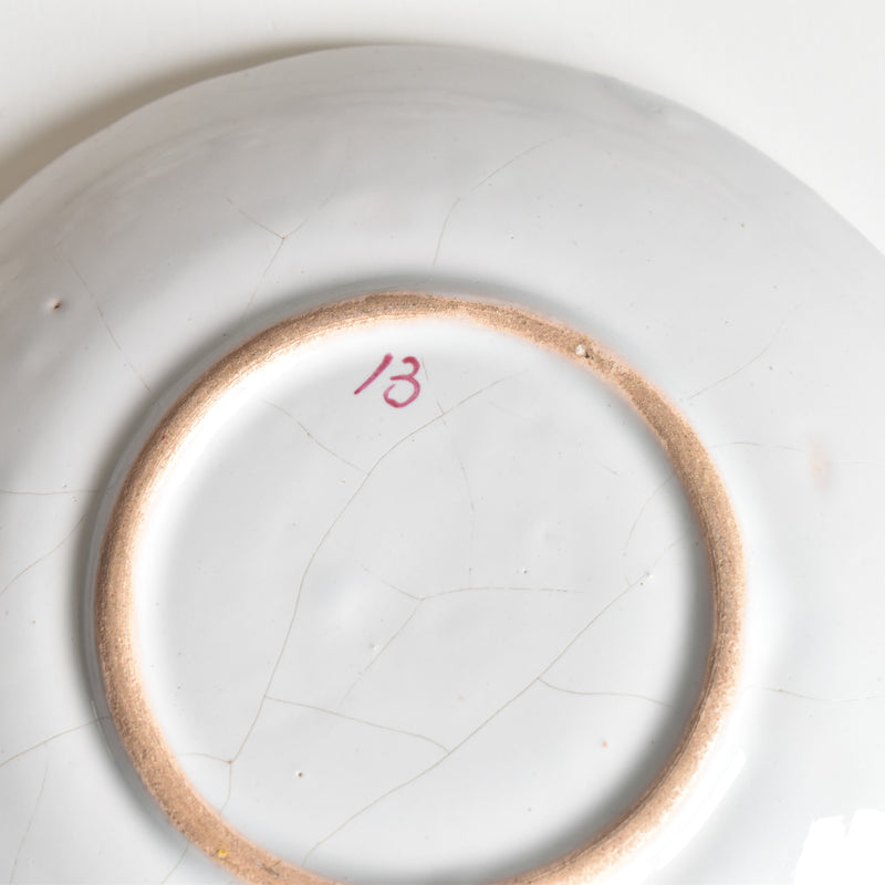 Antique Saucer Saint-Clément Émile Gallé Libellule (Dragonfly) B