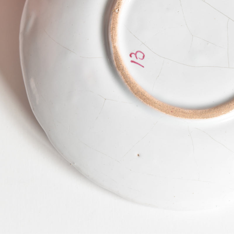 Antique Saucer Saint-Clément Émile Gallé Libellule (Dragonfly) B