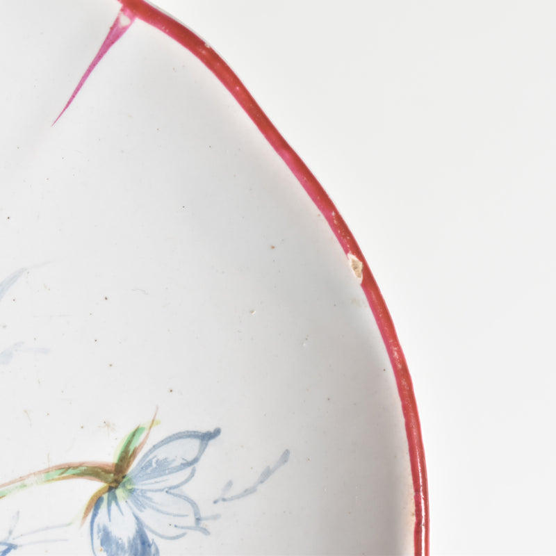Antique Saucer Saint-Clément Émile Gallé Libellule (Dragonfly) B