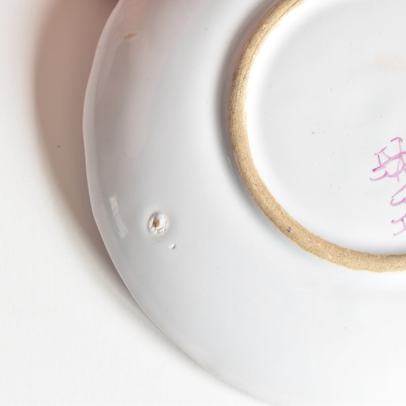 Antique Saucer Saint Clement Emile Gallé Libellule C