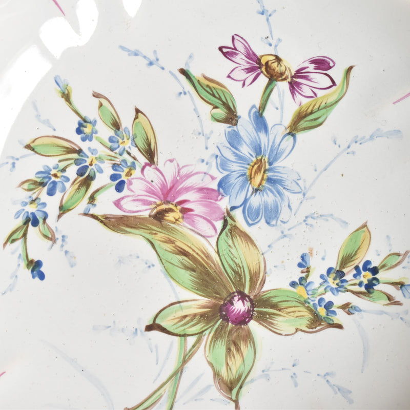 Antique Saucer Saint Clement Emile Gallé Libellule C