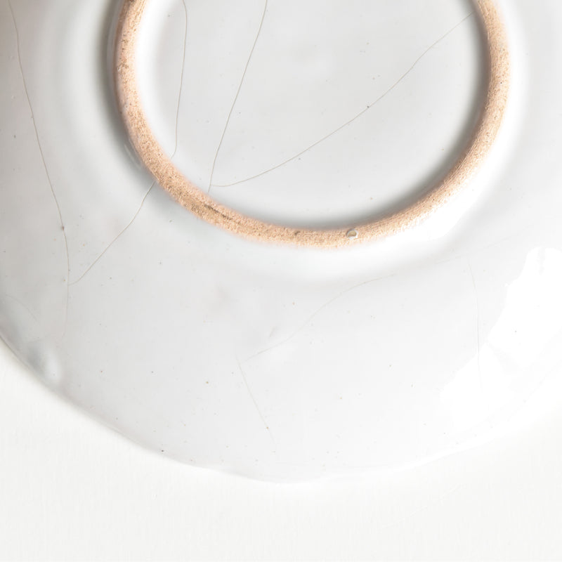 Antique saucer, Saint-Clément, Emile Gallé Libellule (Dragonfly) D