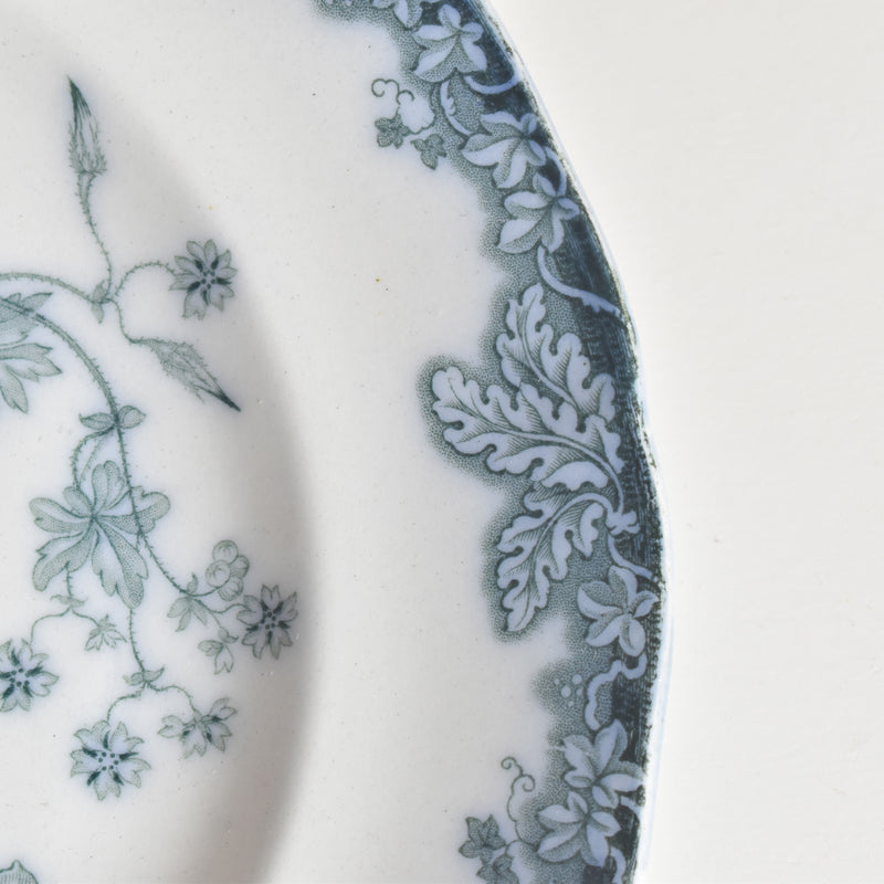 Antique Dessert Plate, English Kiln, N92 A