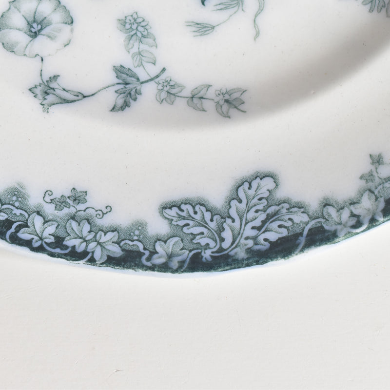 Antique Dessert Plate, English Kiln, N92 A