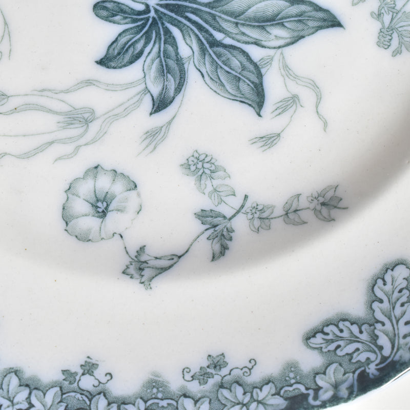 Antique Dessert Plate, English Kiln, N92 A