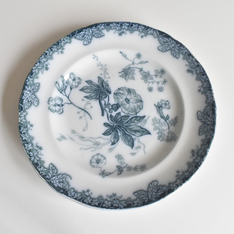 Antique Dessert Plate, English Kiln, N92 A