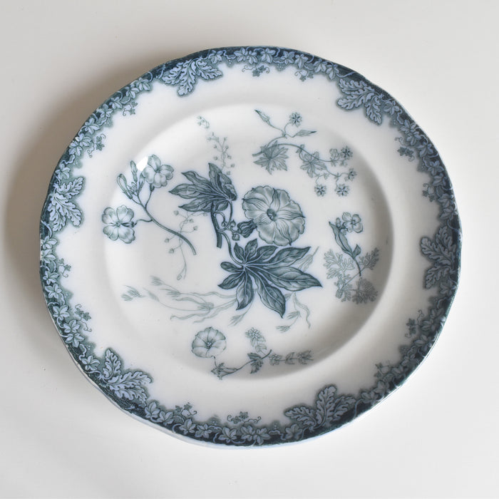 アンティークデザートプレート イギリス窯 N92 A