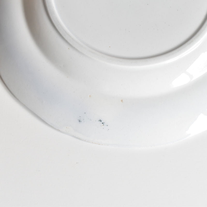 Antique Dessert Plate, English Kiln, N92 A