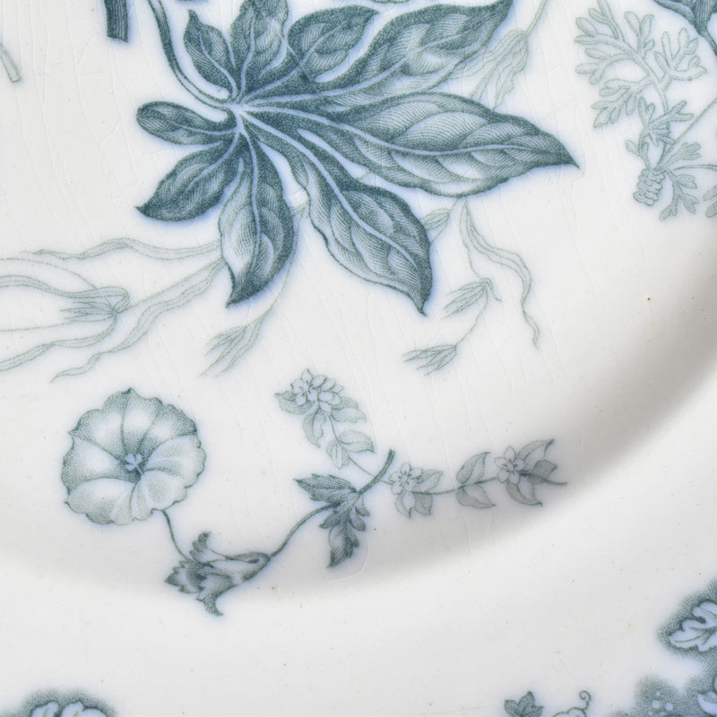 アンティークデザートプレート イギリス窯 N92 B