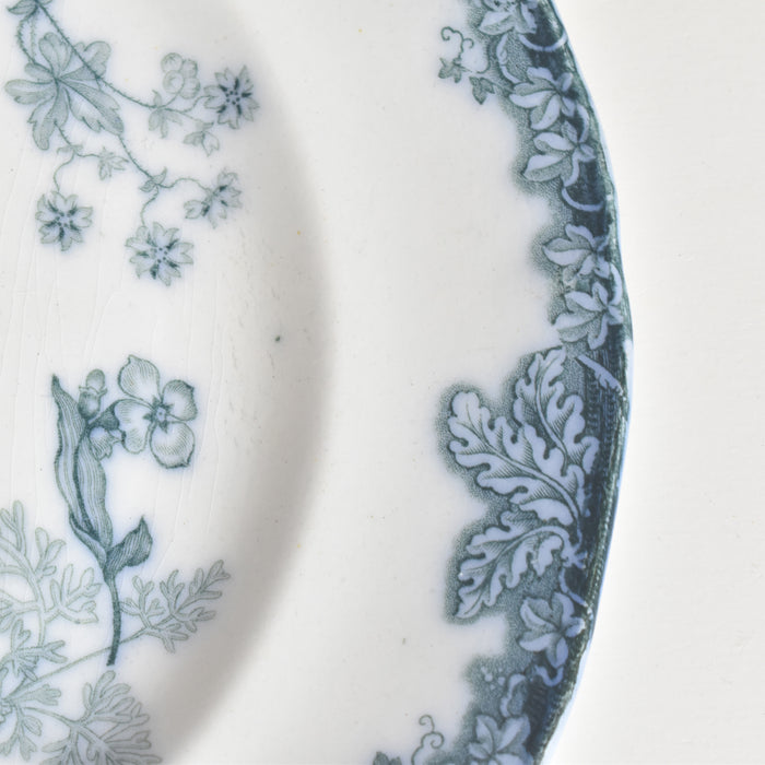 アンティークデザートプレート イギリス窯 N92 B