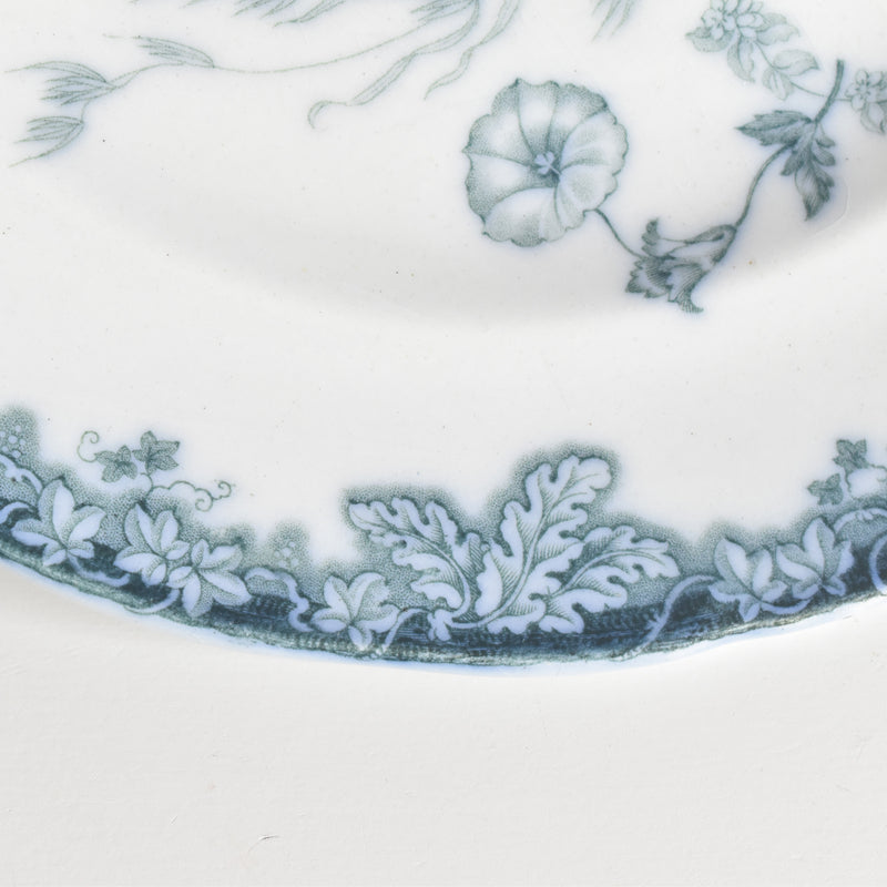 アンティークデザートプレート イギリス窯 N92 B