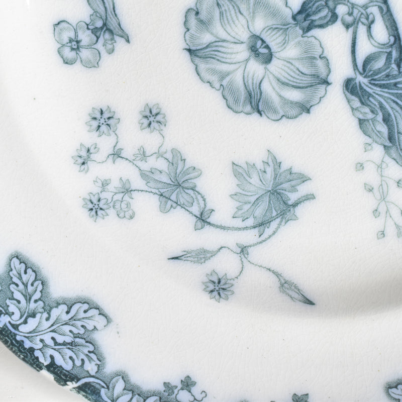 アンティークデザートプレート イギリス窯 N92 C