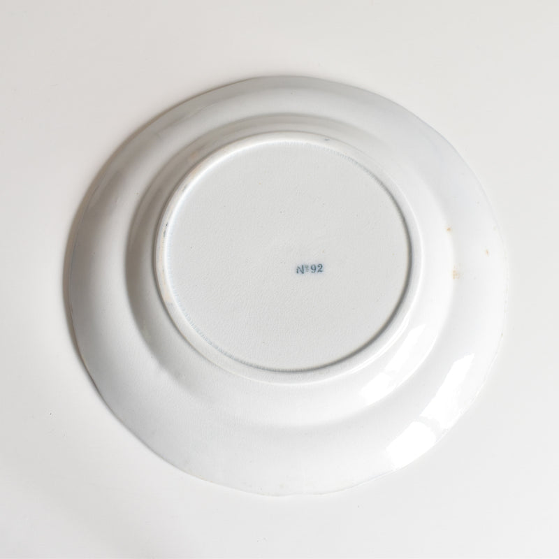 アンティークデザートプレート イギリス窯 N92 C