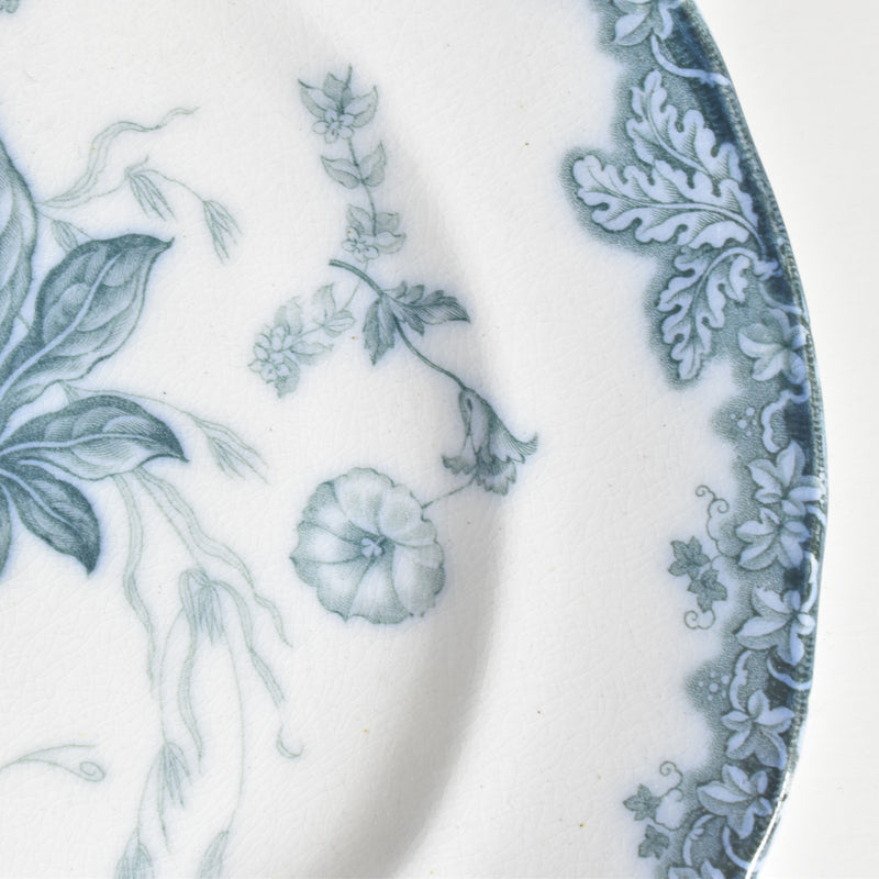 アンティークデザートプレート イギリス窯 N92 C