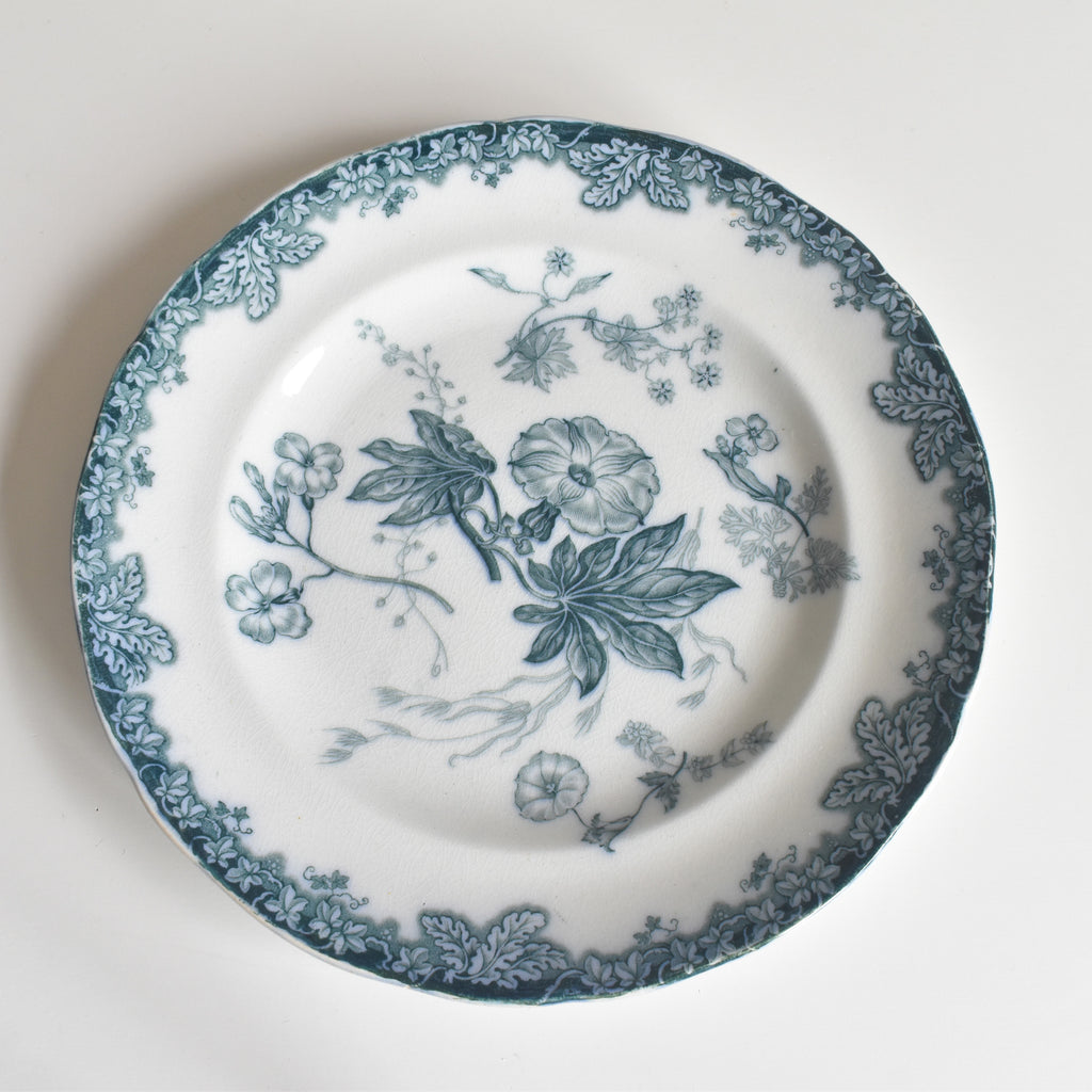 英国アンティーク　Goddenコレクション　スクエアデザートプレート 英国アンティークGoddenコレクションスクエアデザートプレート