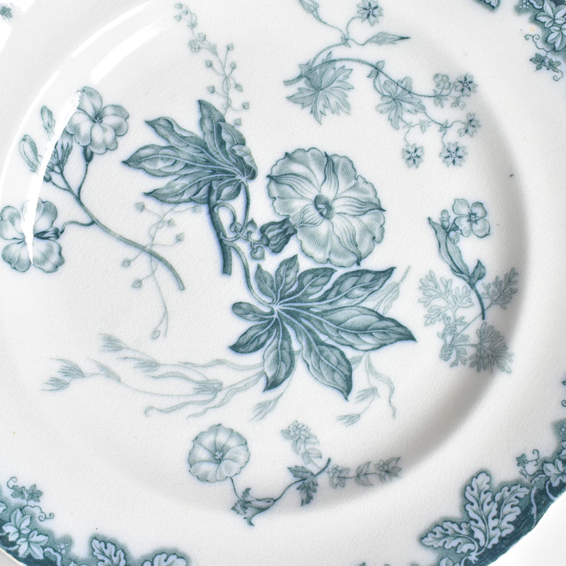 アンティークデザートプレート イギリス窯 N92 D