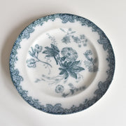 アンティークデザートプレート イギリス窯 N92 E