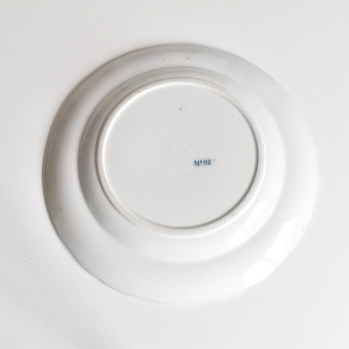 アンティークデザートプレート イギリス窯 N92 E