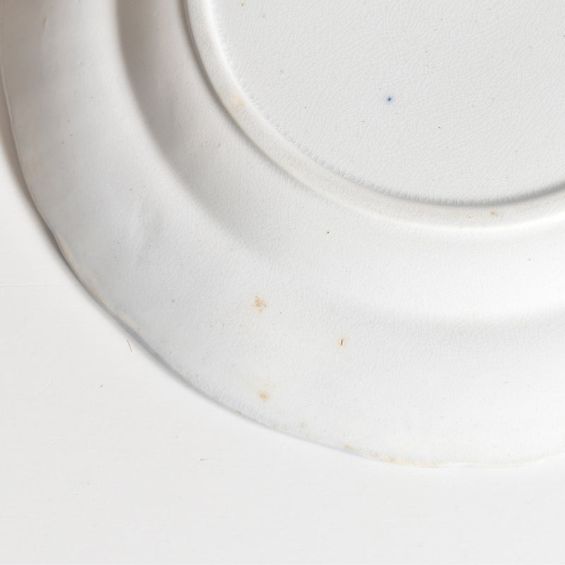 アンティークデザートプレート イギリス窯 N92 E