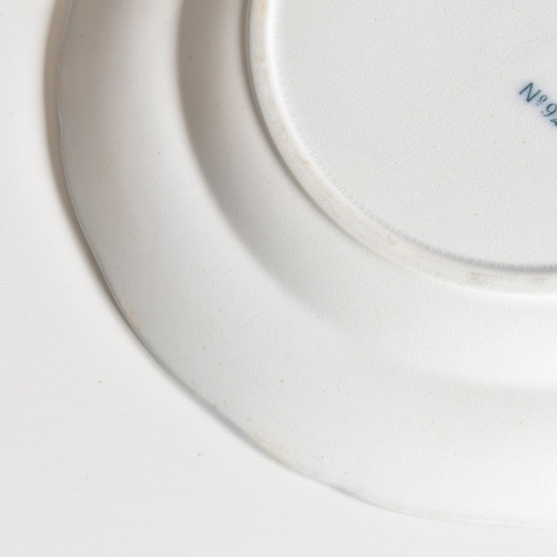 アンティークデザートプレート イギリス窯 N92 E