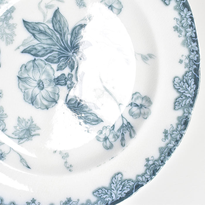 アンティークデザートプレート イギリス窯 N92 F