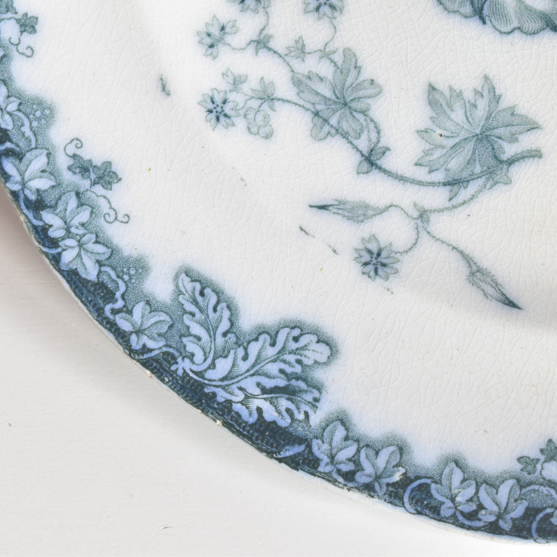 アンティークデザートプレート イギリス窯 N92 F