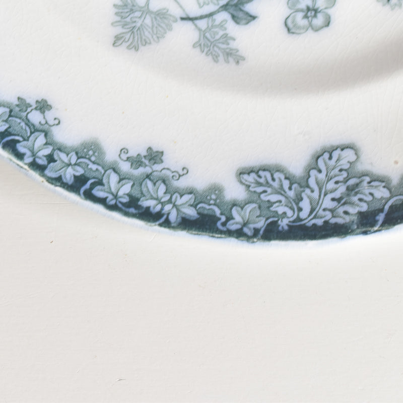 アンティークデザートプレート イギリス窯 N92 G