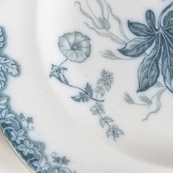 アンティークデザートプレート イギリス窯 N92 G