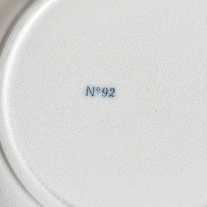 アンティークデザートプレート イギリス窯 N92 H