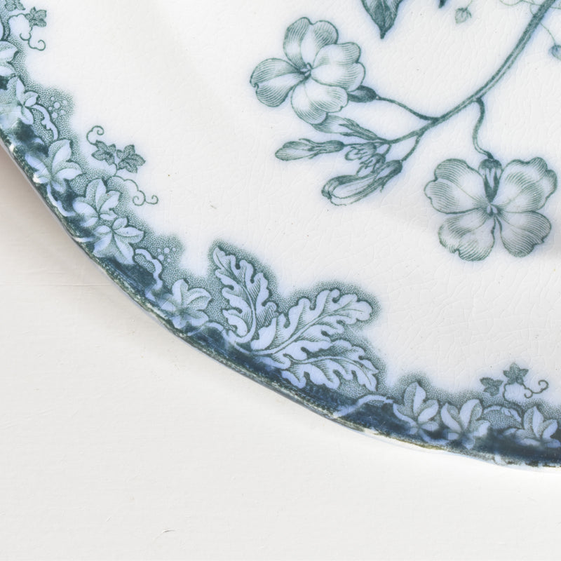 アンティークデザートプレート イギリス窯 N92 I