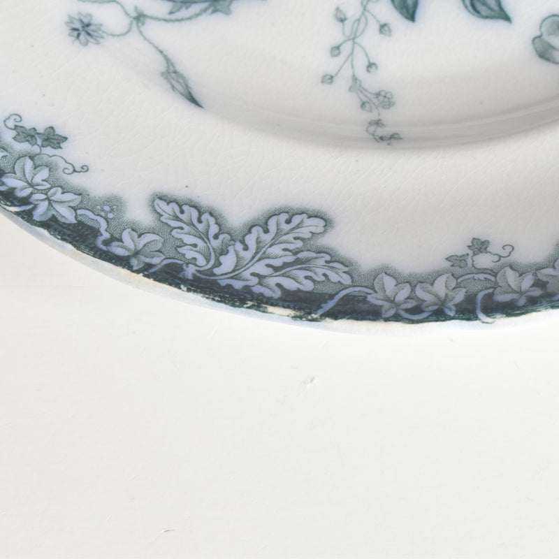 アンティークデザートプレート イギリス窯 N92 I