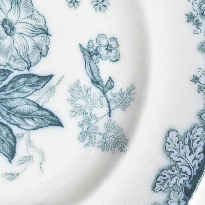 アンティークデザートプレート イギリス窯 N92 I