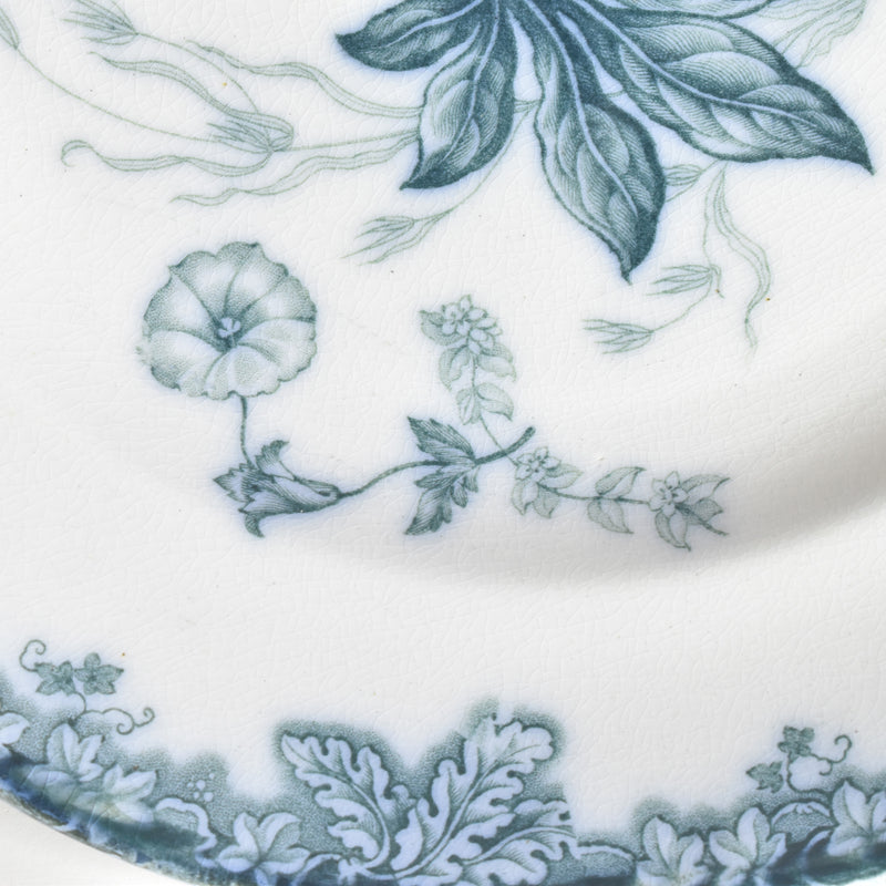 アンティークデザートプレート イギリス窯 N92 I