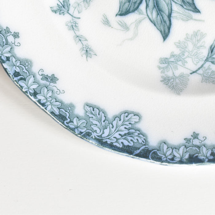 アンティークデザートプレート イギリス窯 N92 J