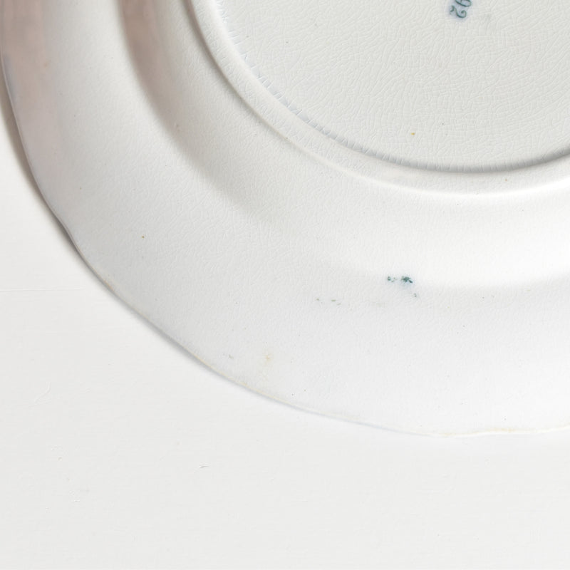 アンティークデザートプレート イギリス窯 N92 J