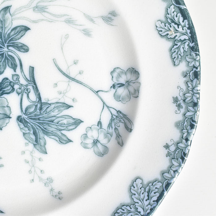 アンティークデザートプレート イギリス窯 N92 J